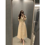 イエロー | シングルブレストシャツワンピース | Ulysses