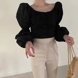 パフスリーブボートネックトップス | Ulysses | 詳細画像7 