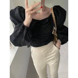 パフスリーブボートネックトップス | Ulysses | 詳細画像8 