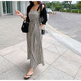 リボンタイボーダーキャミワンピース | Ulysses | 詳細画像9