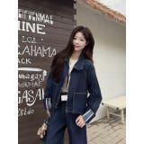 デニムジャケットワイドパンツセットアップ | Ulysses | 詳細画像1 