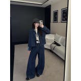 デニムジャケットワイドパンツセットアップ | Ulysses | 詳細画像5 