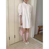 フリルシングルブレストシャツワンピース | Ulysses | 詳細画像1 