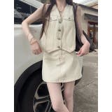 デニムベストスカートセットアップ | Ulysses | 詳細画像8 