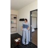 グレー | デニム切り替えスウェットトップスパンツセットアップ | Ulysses