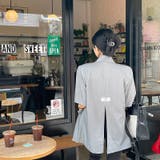 グレー | 半袖バックスリットテーラードジャケット | Ulysses