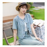 デニム半袖トップス | Ulysses | 詳細画像8