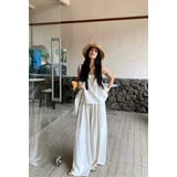 ベージュ | キャミソールワイドパンツセットアップ | Ulysses