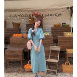 ベルト付Vネックデニムワンピース | Ulysses | 詳細画像2