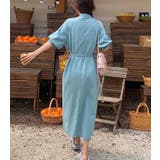 ベルト付Vネックデニムワンピース | Ulysses | 詳細画像3