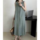 ベルト付デニムワンピース | Ulysses | 詳細画像4