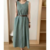 ベルト付デニムワンピース | Ulysses | 詳細画像8