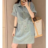 ポケットシングルブレストデニムワンピース | Ulysses | 詳細画像1 