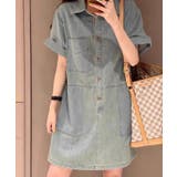 ポケットシングルブレストデニムワンピース | Ulysses | 詳細画像4 