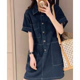 ポケットシングルブレストデニムワンピース | Ulysses | 詳細画像7 