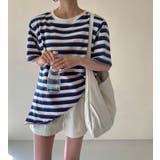 ボーダー柄半袖Tシャツ | Ulysses | 詳細画像5