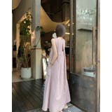 バック中空クルーネック袖なしワンピース | Ulysses | 詳細画像4