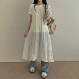 バック中空クルーネック袖なしニットワンピース | Ulysses | 詳細画像2