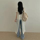 バック中空クルーネック袖なしニットワンピース | Ulysses | 詳細画像6