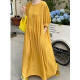 クルーネックプリーツクルーネックワンピース | Ulysses | 詳細画像3 