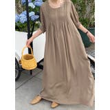 クルーネックプリーツクルーネックワンピース | Ulysses | 詳細画像4 