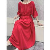 ボルドー | クルーネッククルーネックワンピース | Ulysses