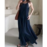 シンプルバックジップスキャミデニムワンピース | Ulysses | 詳細画像1