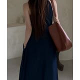 シンプルバックジップスキャミデニムワンピース | Ulysses | 詳細画像9