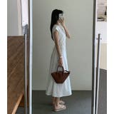 バックリボンジップスポケットクルーネックワンピース | Ulysses | 詳細画像4