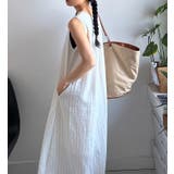 バックパンチングレース袖なしワンピース | Ulysses | 詳細画像4 