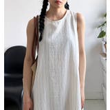 バックパンチングレース袖なしワンピース | Ulysses | 詳細画像5 