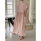 ストライプ柄ボタンダウン半袖ワンピース | Ulysses | 詳細画像5 