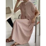 ストライプ柄ボタンダウン半袖ワンピース | Ulysses | 詳細画像6 