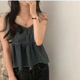 シンプルキャミデニムトップス | Ulysses | 詳細画像1 