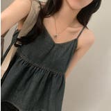 シンプルキャミデニムトップス | Ulysses | 詳細画像4 