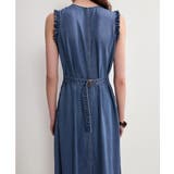 シングルブレストバックリボンデニムワンピース | Ulysses | 詳細画像3 