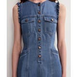 シングルブレストバックリボンデニムワンピース | Ulysses | 詳細画像5 