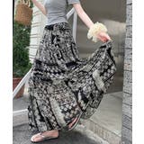 カットジャガードハイウエストロングスカート | Ulysses | 詳細画像5