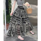 カットジャガードハイウエストロングスカート | Ulysses | 詳細画像6