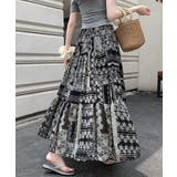 カットジャガードハイウエストロングスカート | Ulysses | 詳細画像8