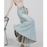 ハイウエストロングデニムスカート | Ulysses | 詳細画像5 