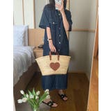 シングルブレストボタンダウンデニムワンピース | Ulysses | 詳細画像1 