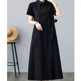 リボンボタンダウン半袖ワンピース | Ulysses | 詳細画像6 