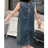 バック中空デニムワンピース | Ulysses | 詳細画像2