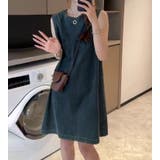 バック中空デニムワンピース | Ulysses | 詳細画像8