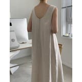 シンプルクルーネック袖なしワンピース | Ulysses | 詳細画像2