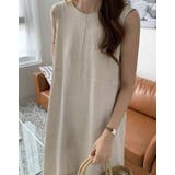 シンプルクルーネック袖なしワンピース | Ulysses | 詳細画像4