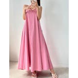 ピンク | ポケットVネックキャミソールワンピース | Ulysses