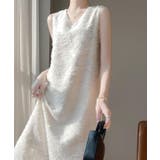 Vネック袖なしワンピース | Ulysses | 詳細画像1