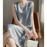 Vネック袖なしワンピース | Ulysses | 詳細画像4